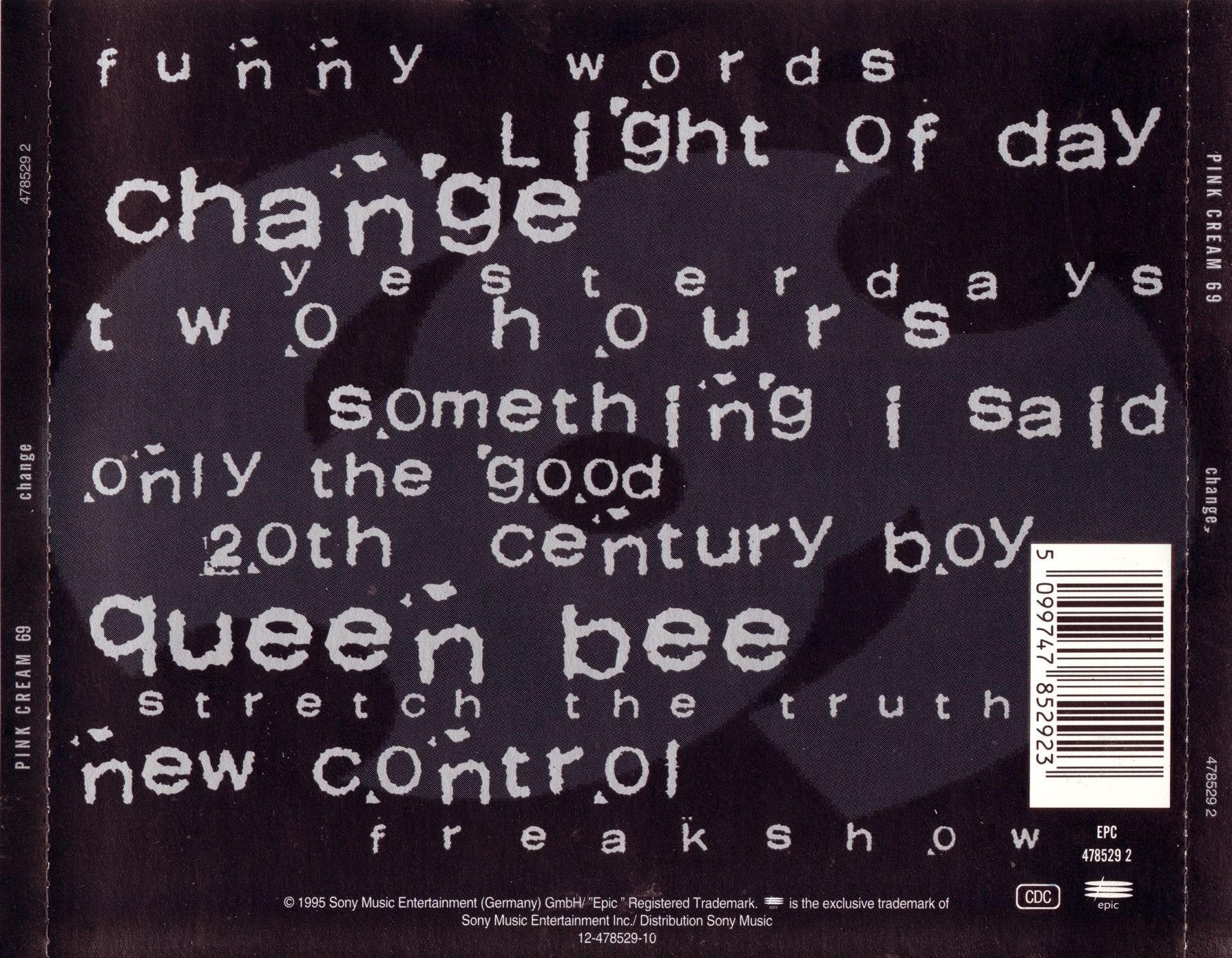 Pink Cream 69 - Change (1995) Melodic Power Metal - Glam⁄Hard Rock