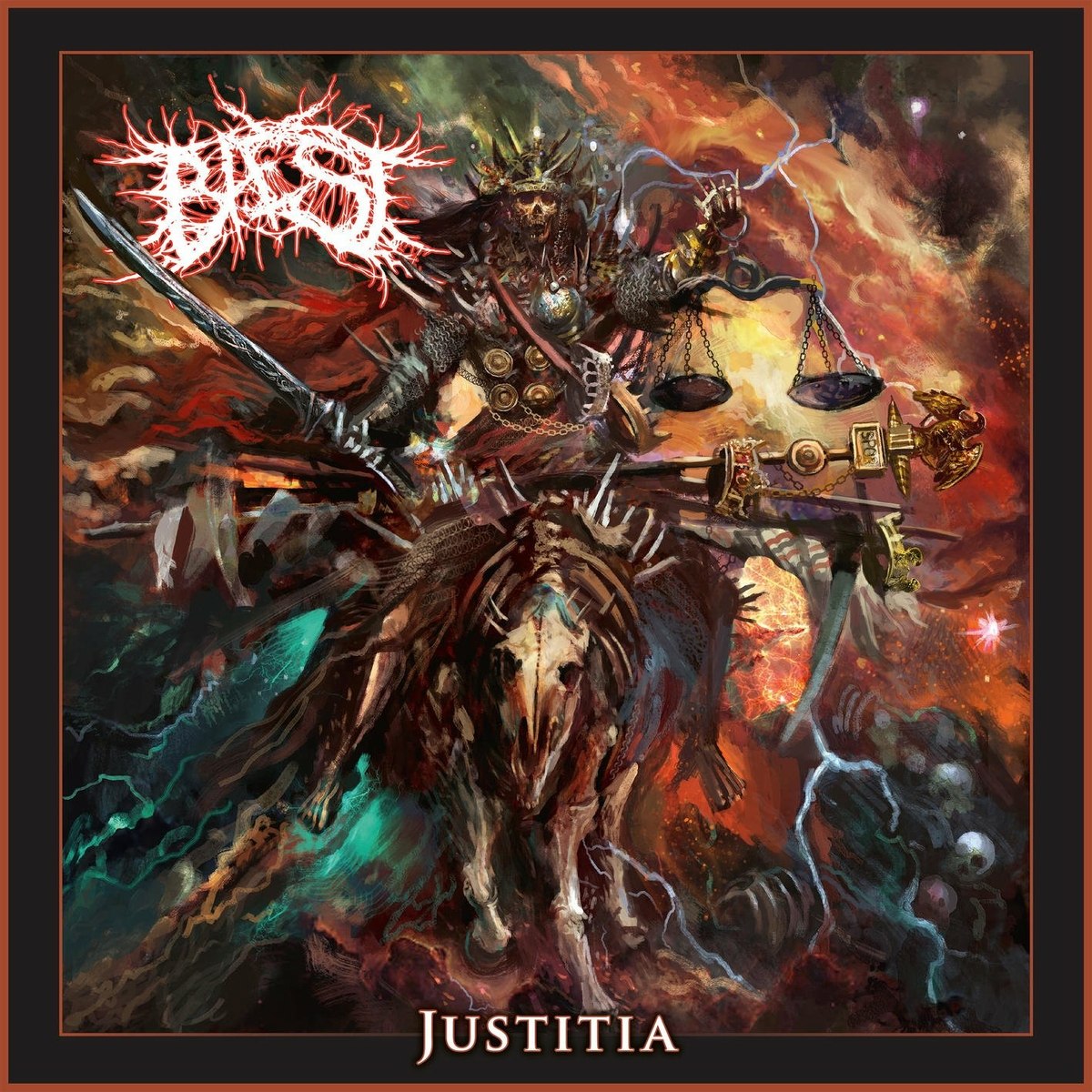 Baest - Justitia [ep] (2022) Old School Death Metal (D4)