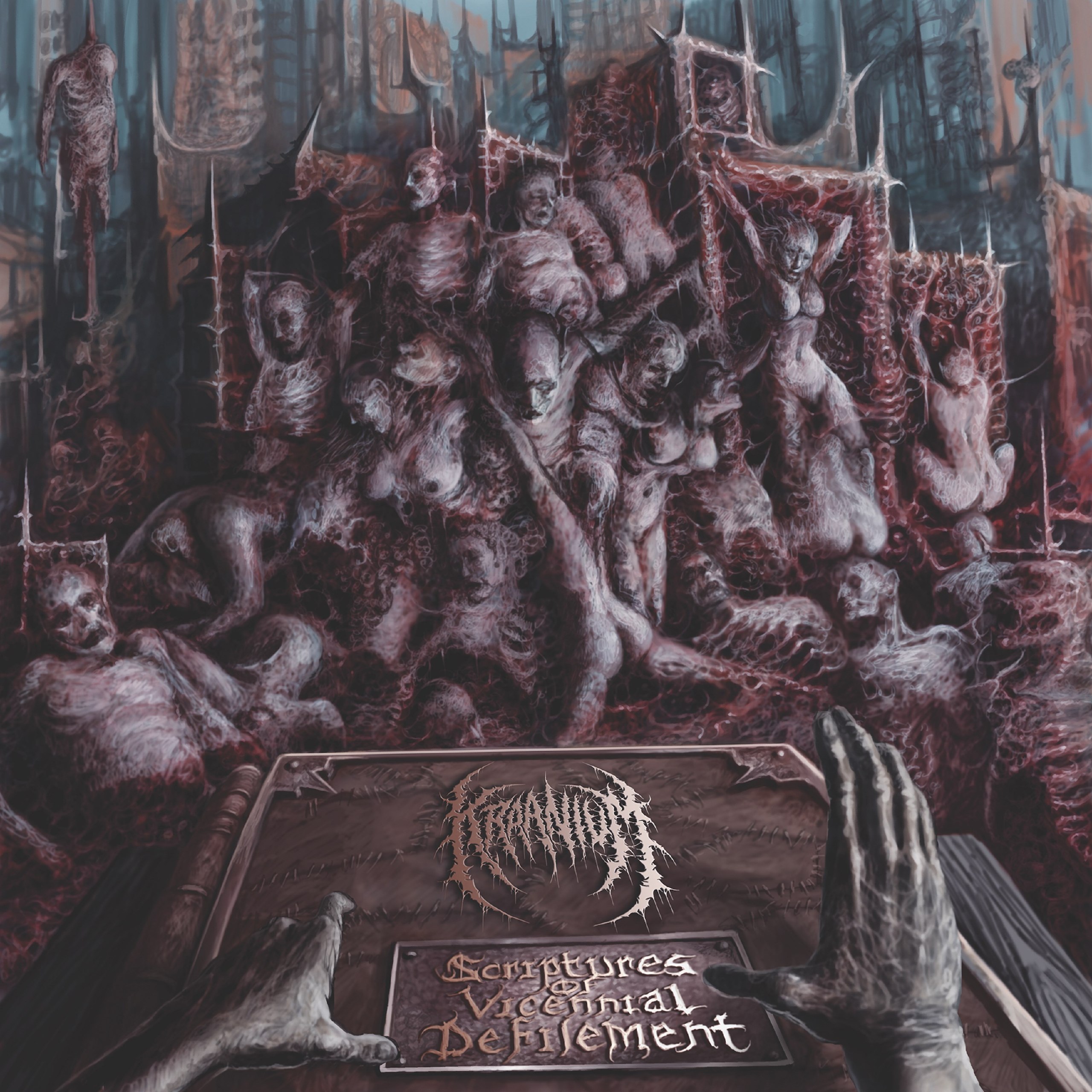 Kraanium - Scriptures Of Vicennial Defilement (2023) Slamming Brutal Death Metal (D)