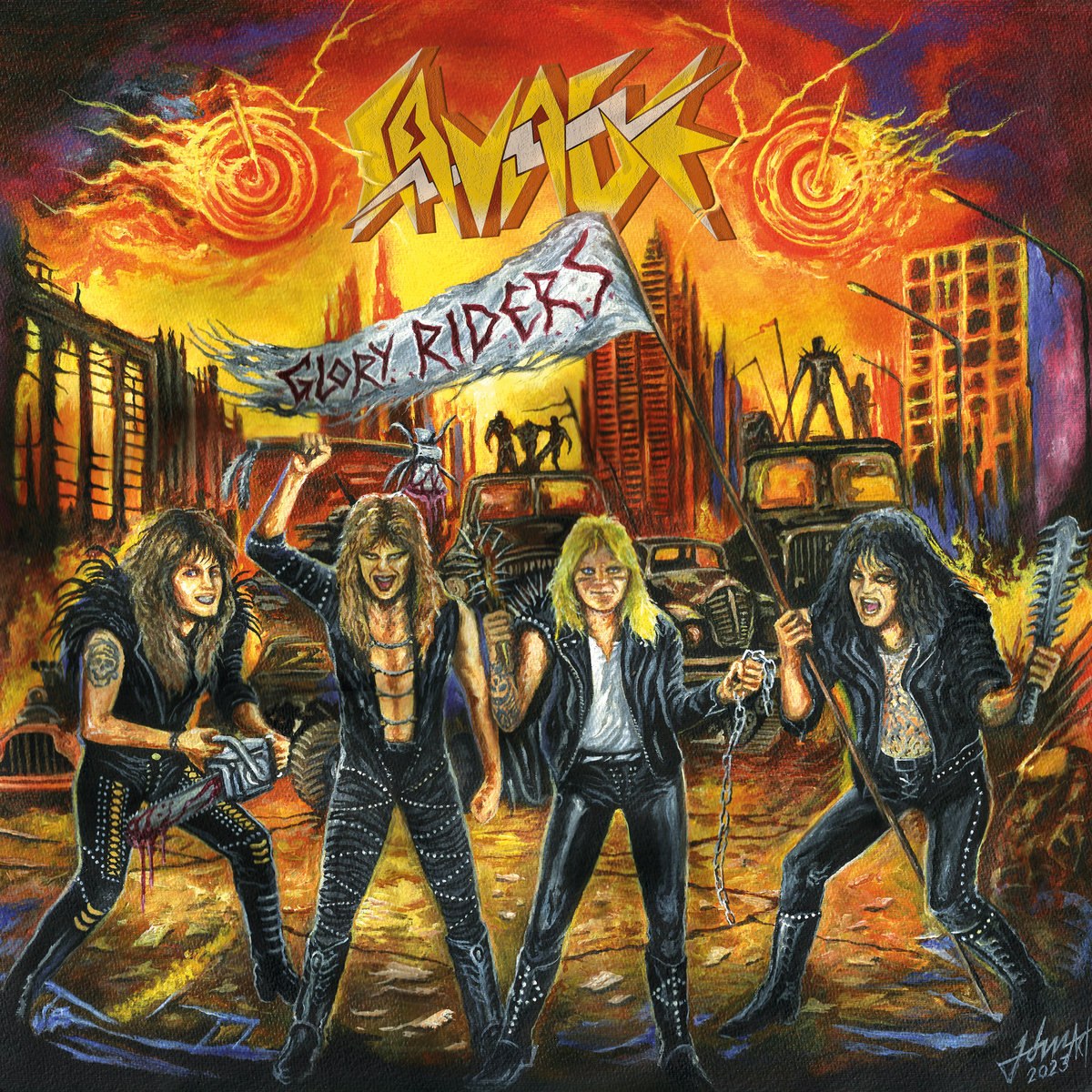 Savage - Glory Riders (2023) Heavy Metal