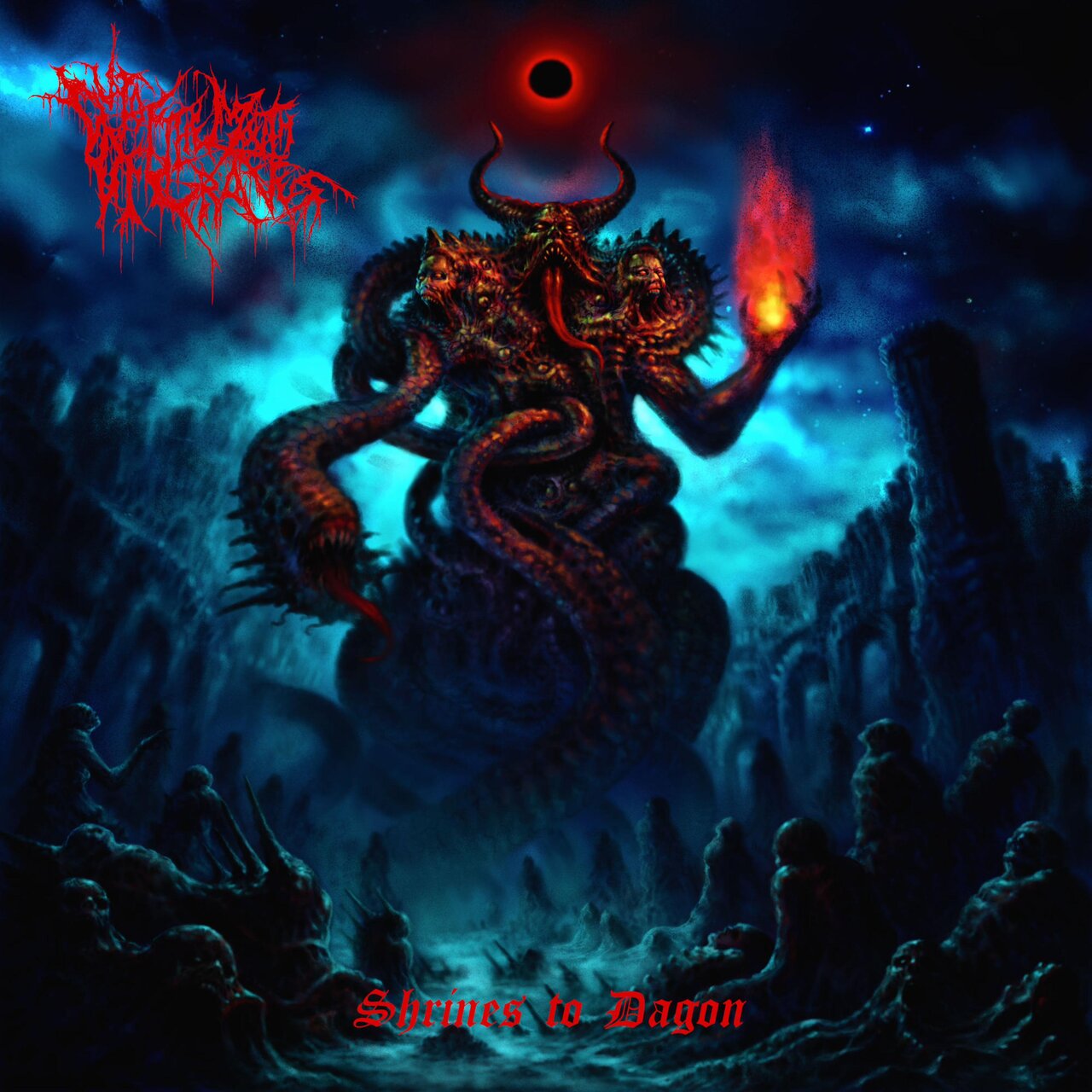 Out Of The Mouth Of Graves - Shrines To Dagon (2023) Progressive⁄Dissonant Death Metal