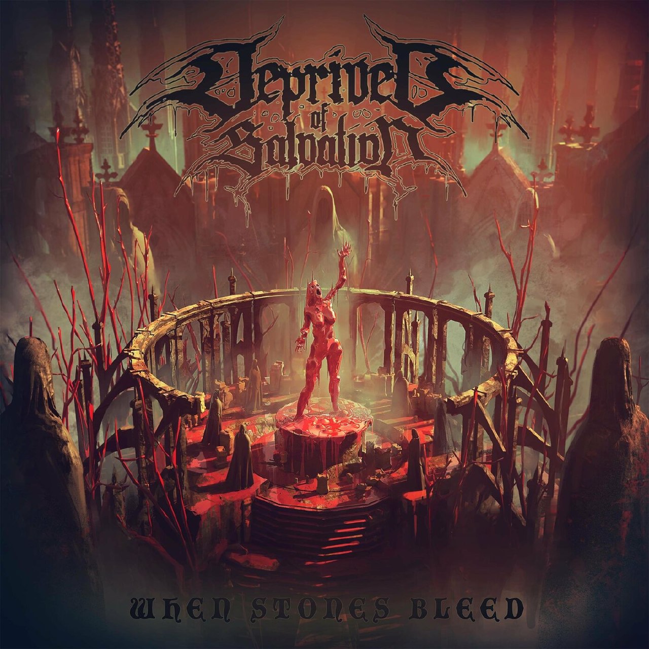 Deprived Of Salvation - When Stones Bleed [ep] (2023) Death Metal