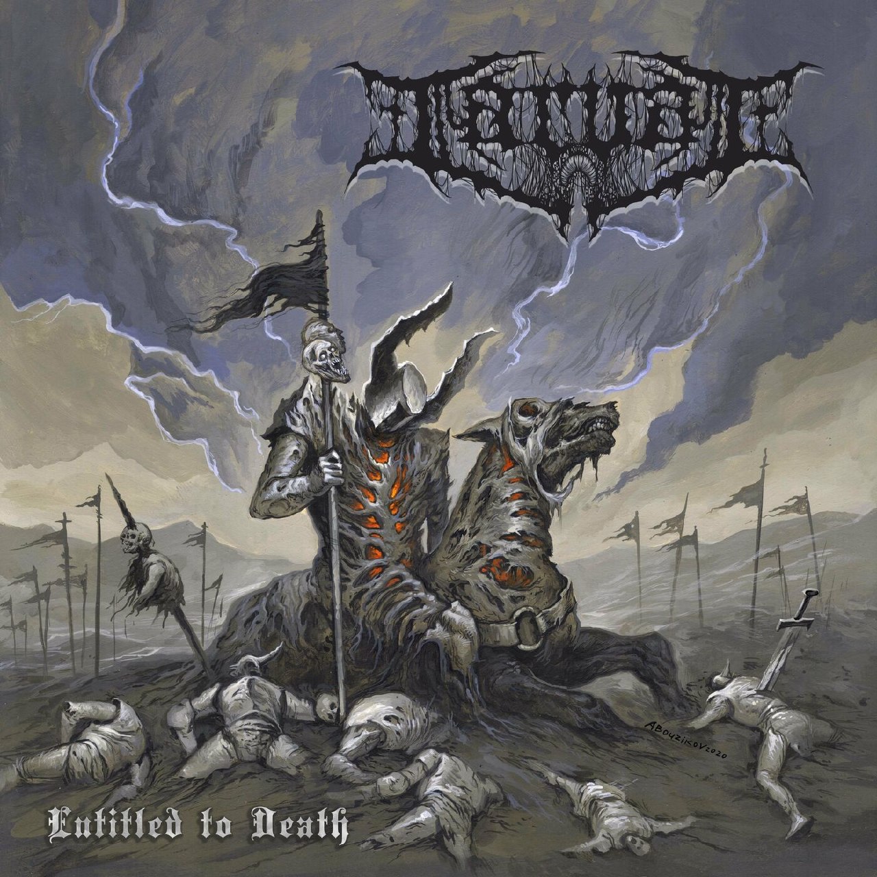 Larvae - Entitled To Death (2023) Death⁄Doom⁄Black Metal (D5)