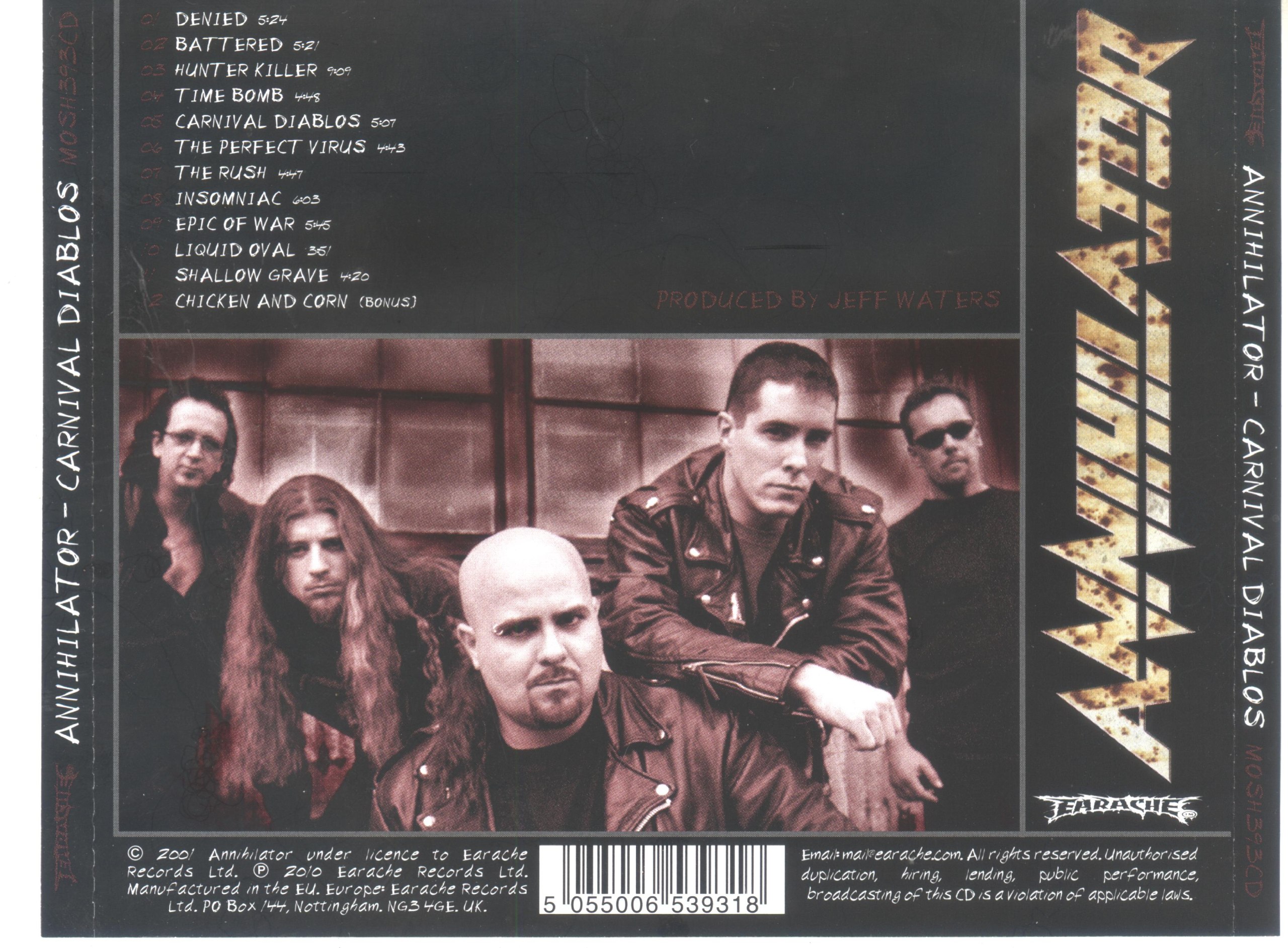 Annihilator - Carnival Diablos (2001) Thrash Metal