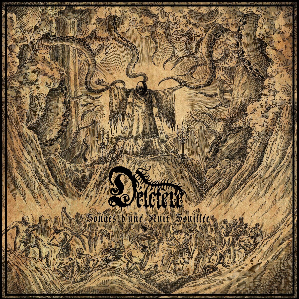 Délétère - Songes D'une Nuit Souill​é​e (2023) Black Metal