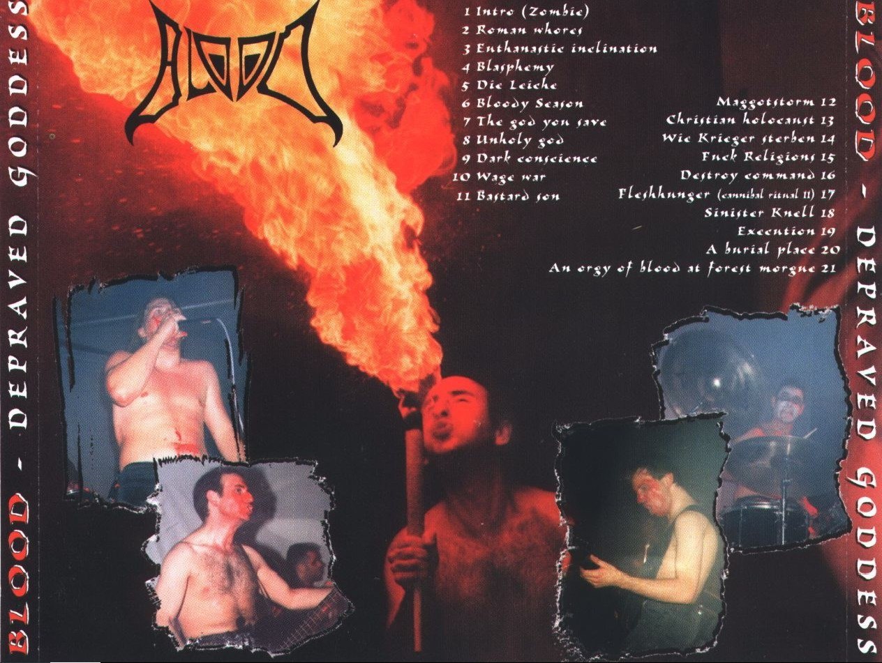 Blood - Depraved Goddess (1996) Death⁄Grind