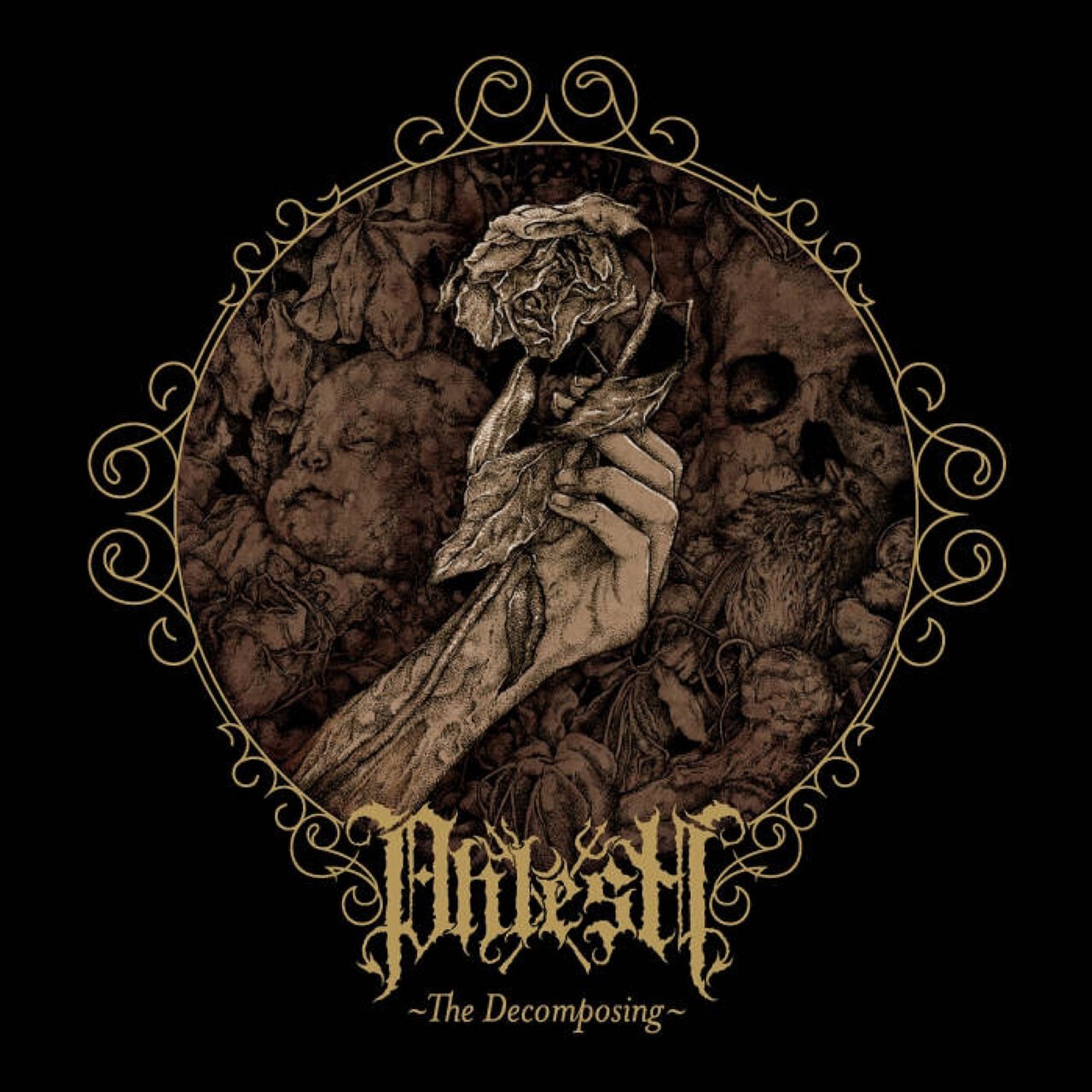 Phlesh - The Decomposing (2023) Black Metal