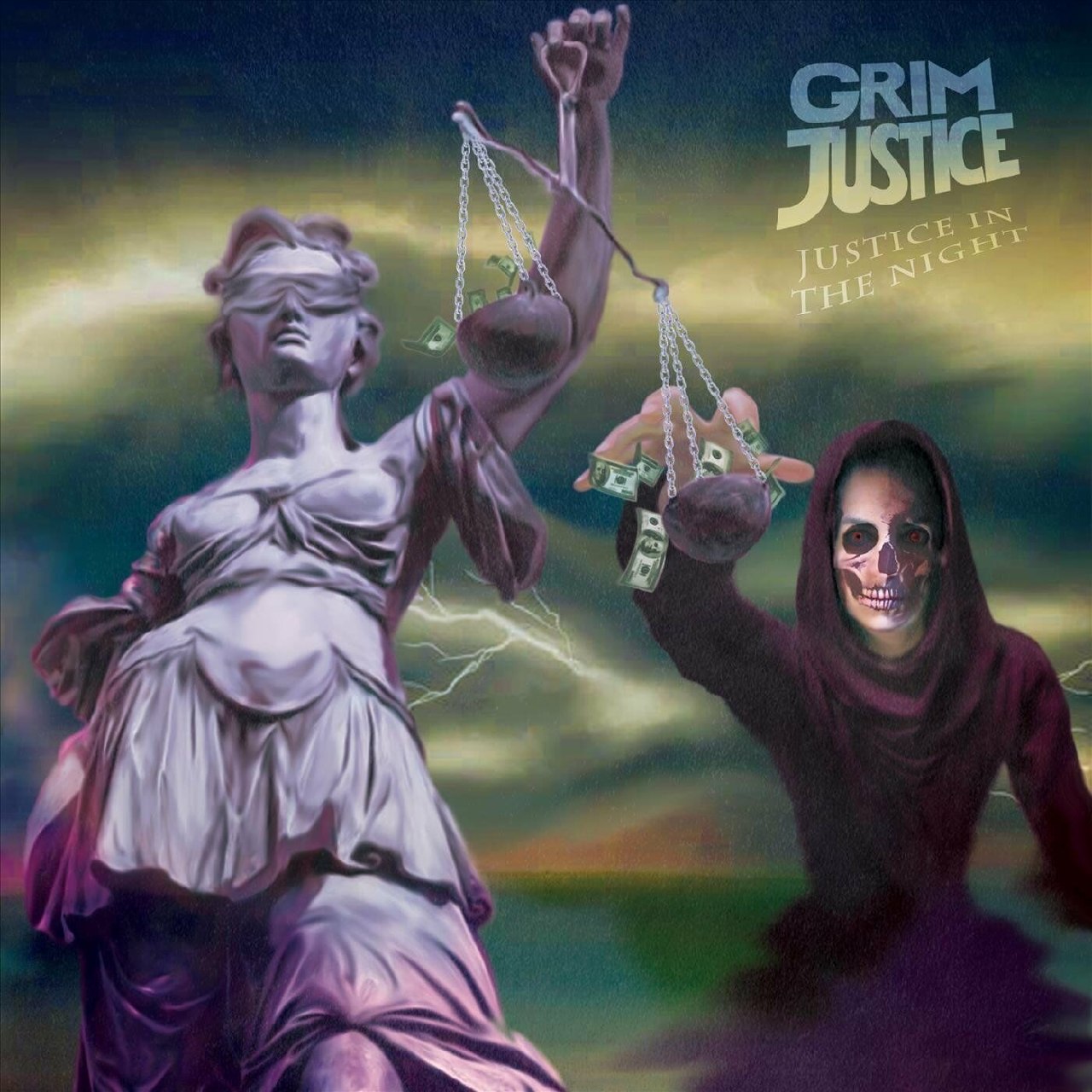 Grim Justice - Justice In The Night (2022) Heavy Metal