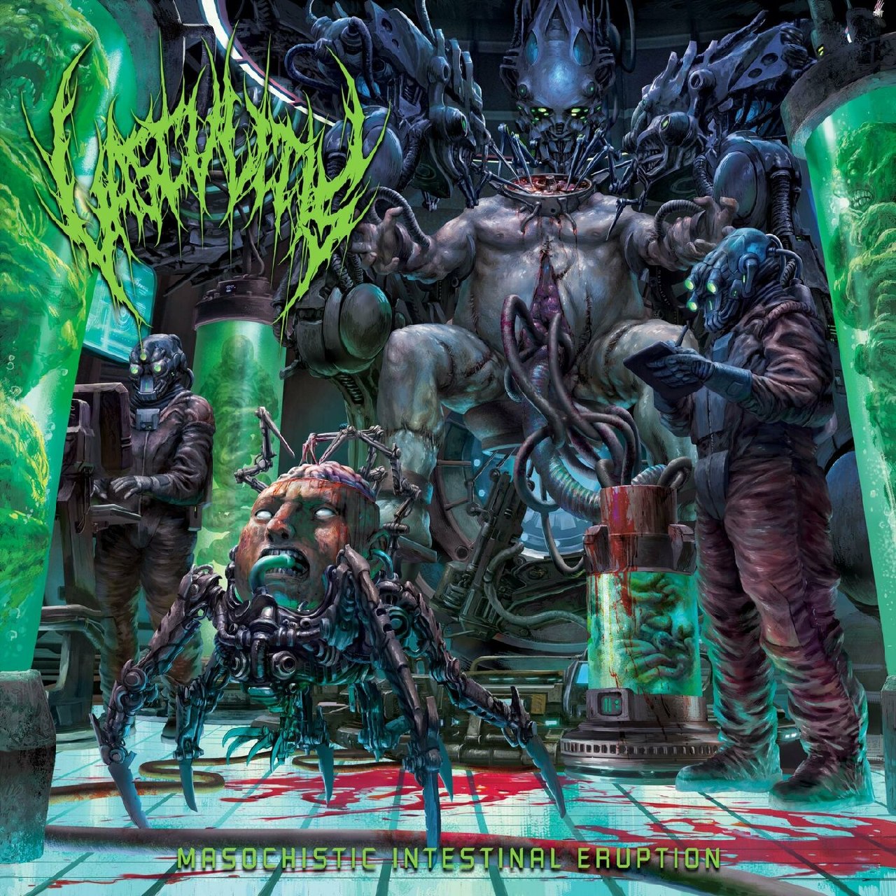 Vasculitis - Masochistic Intestinal Eruption (2023) Slamming Brutal Death Metal
