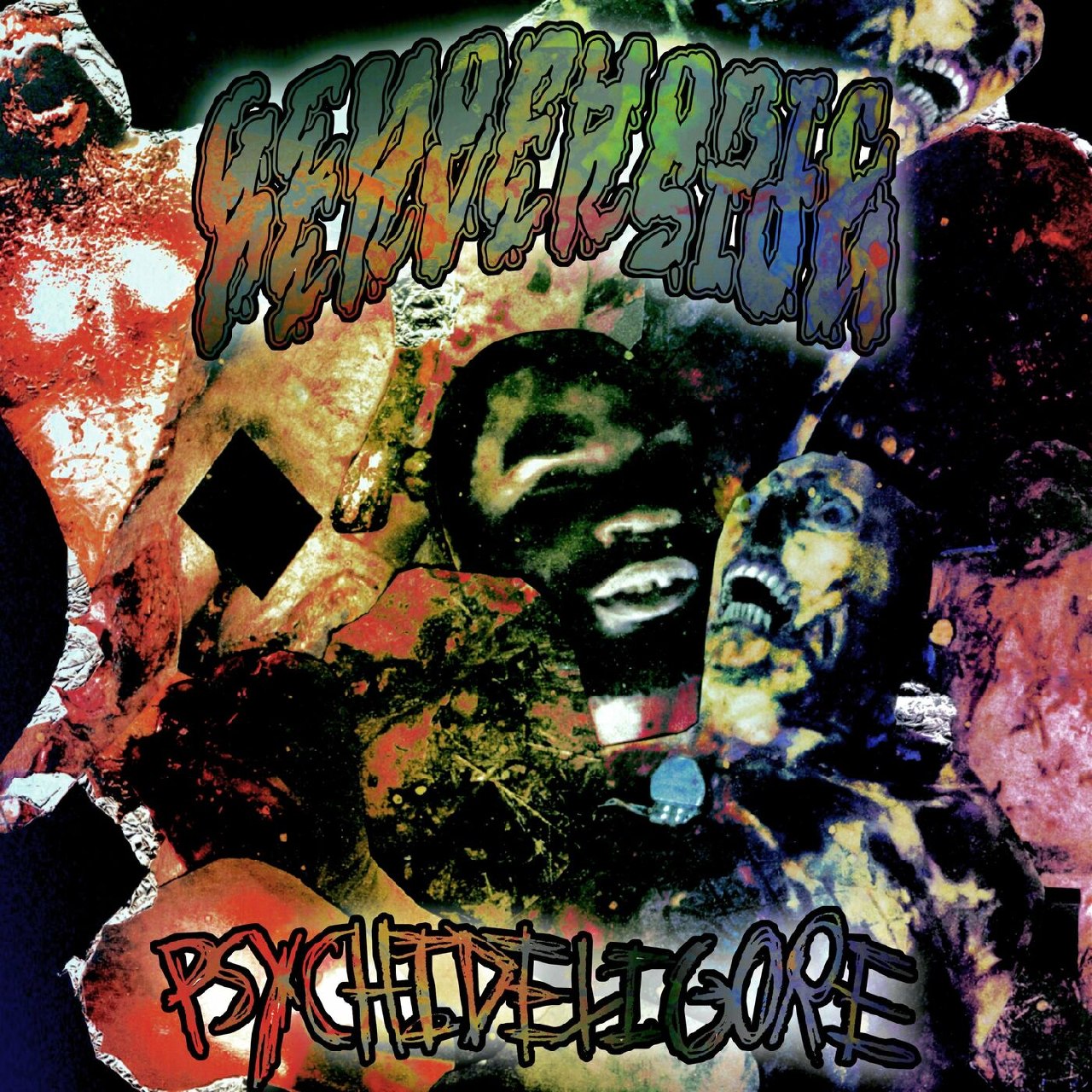 Genophobic Perversion - Psychideligore (2022) Brutal Death Metal⁄Goregrind (D6)