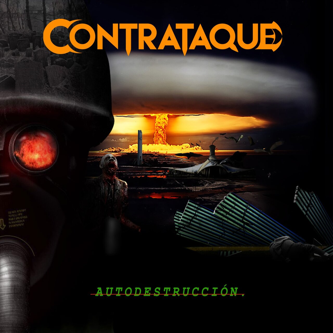 Contrataque - Autodestrucción (2022) Thrash Metal