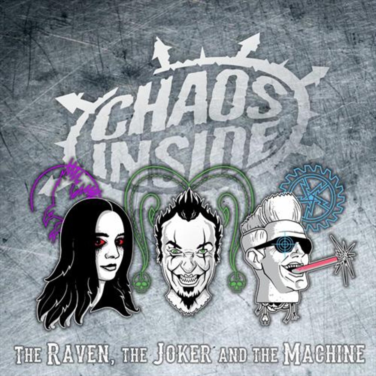 Chaos Inside - The Raven, The Joker & The Machine (2023) Progressive Metal