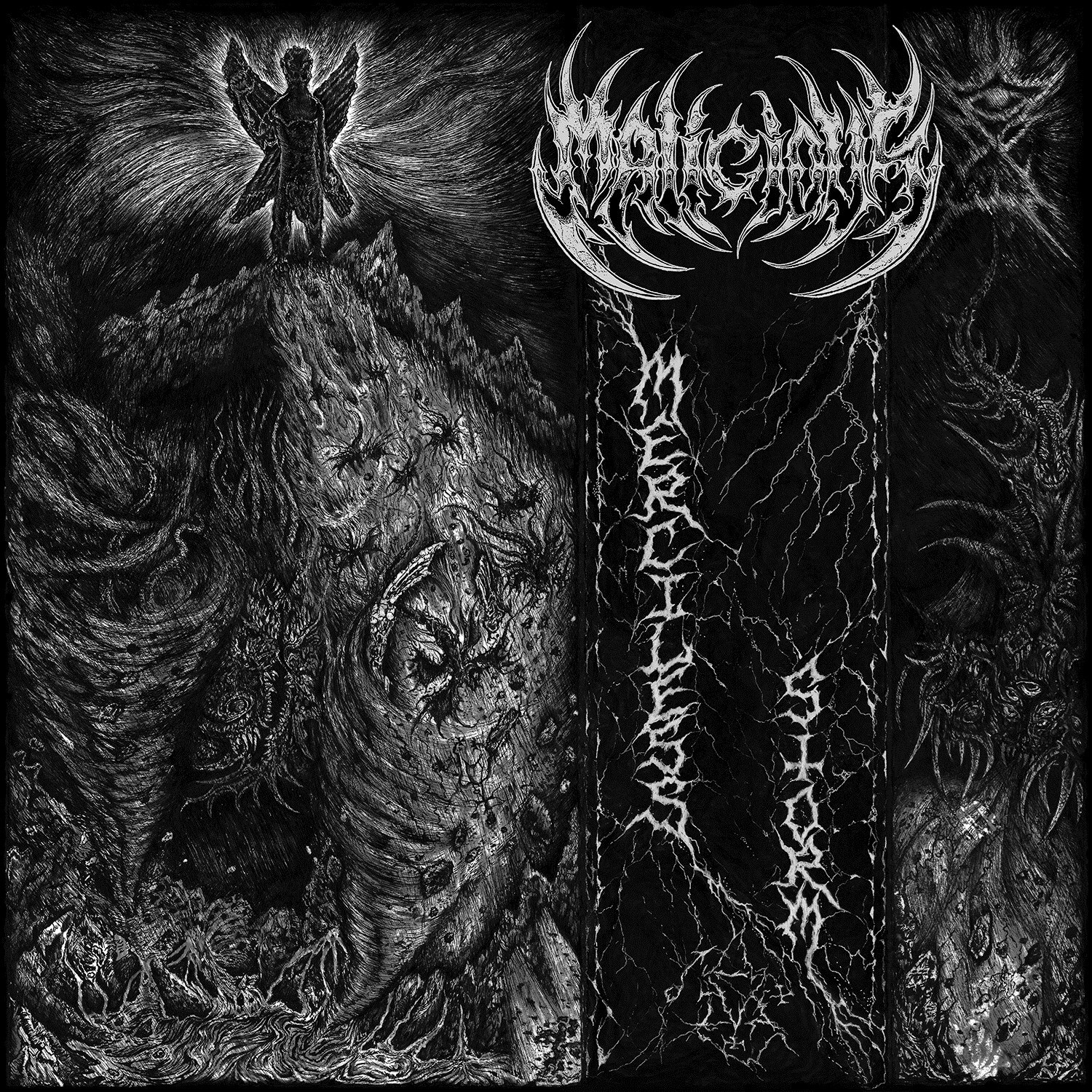 Malicious - Merciless Storm [ep] (2023) Black⁄Death Metal (D13)
