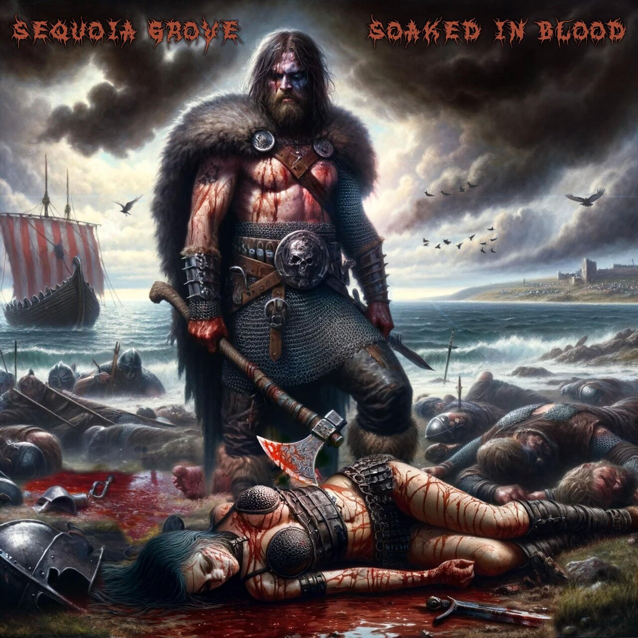 Sequoia Grove - Soaked In Blood (2023) Pagan⁄Folk⁄Symphonic Metal