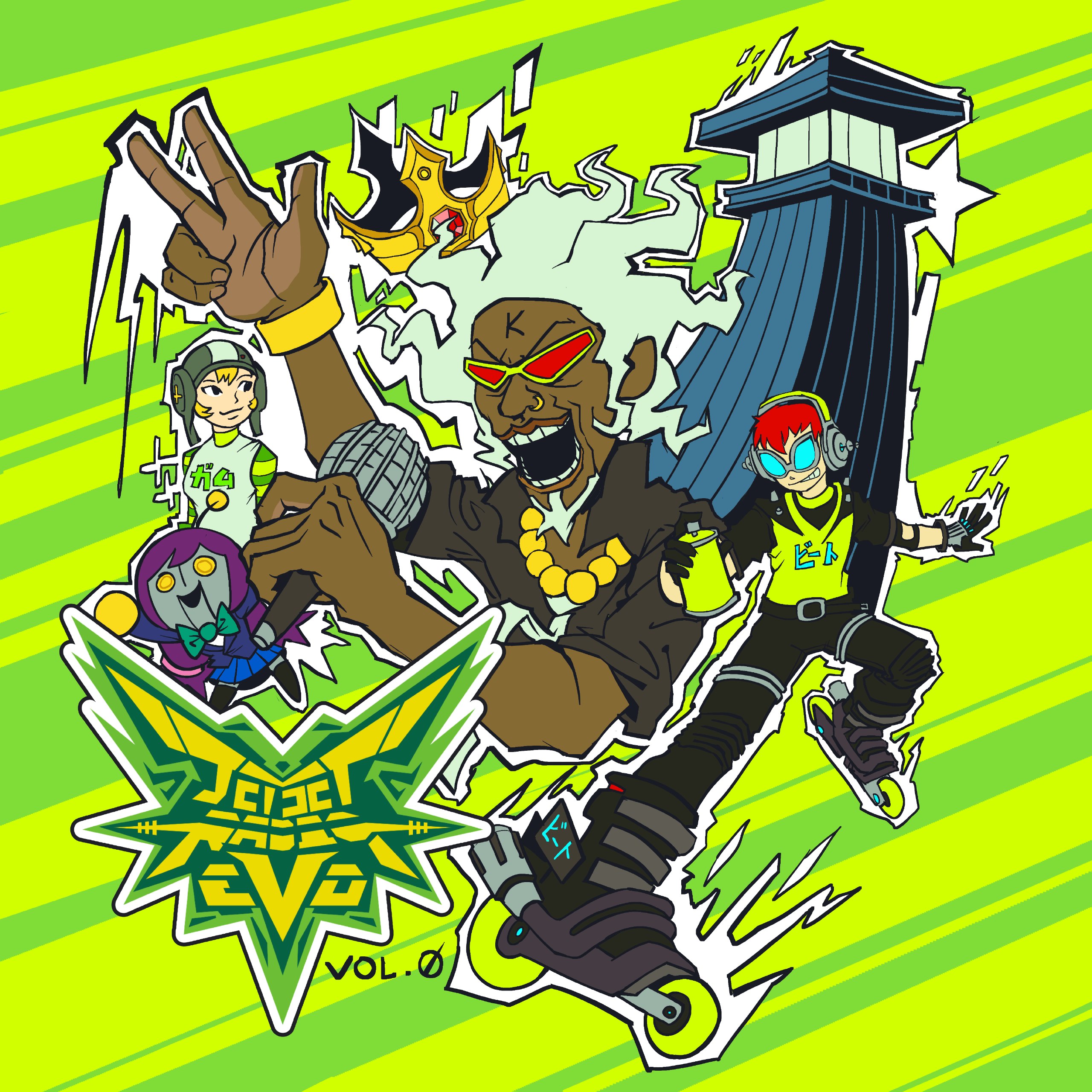 Jet Set Radio Evolution SIIVA Original Tracks ~ Vol. 0 (2025) [SiIvaGunner Fusion Records]