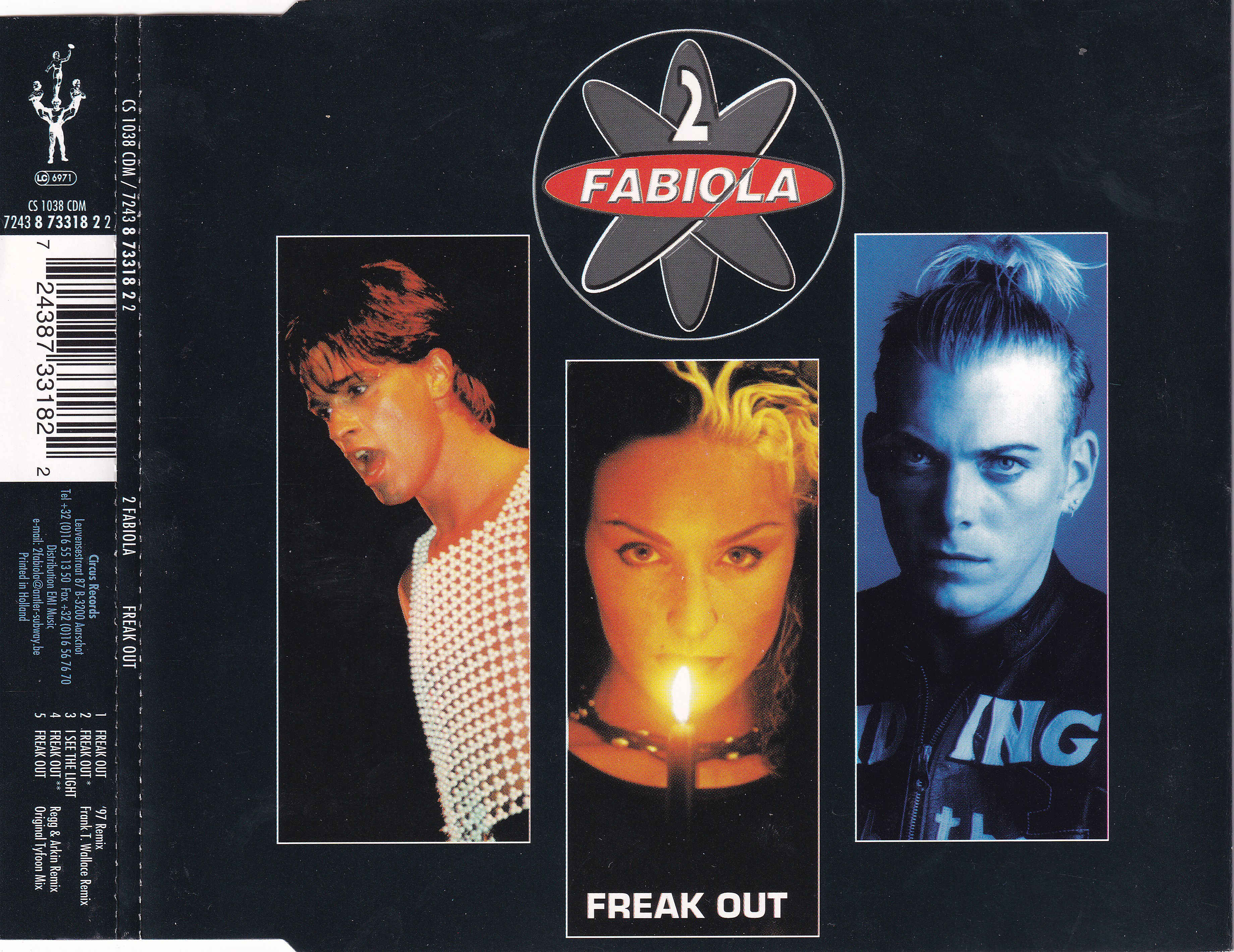 2 Fabiola - Freak Out (1997)