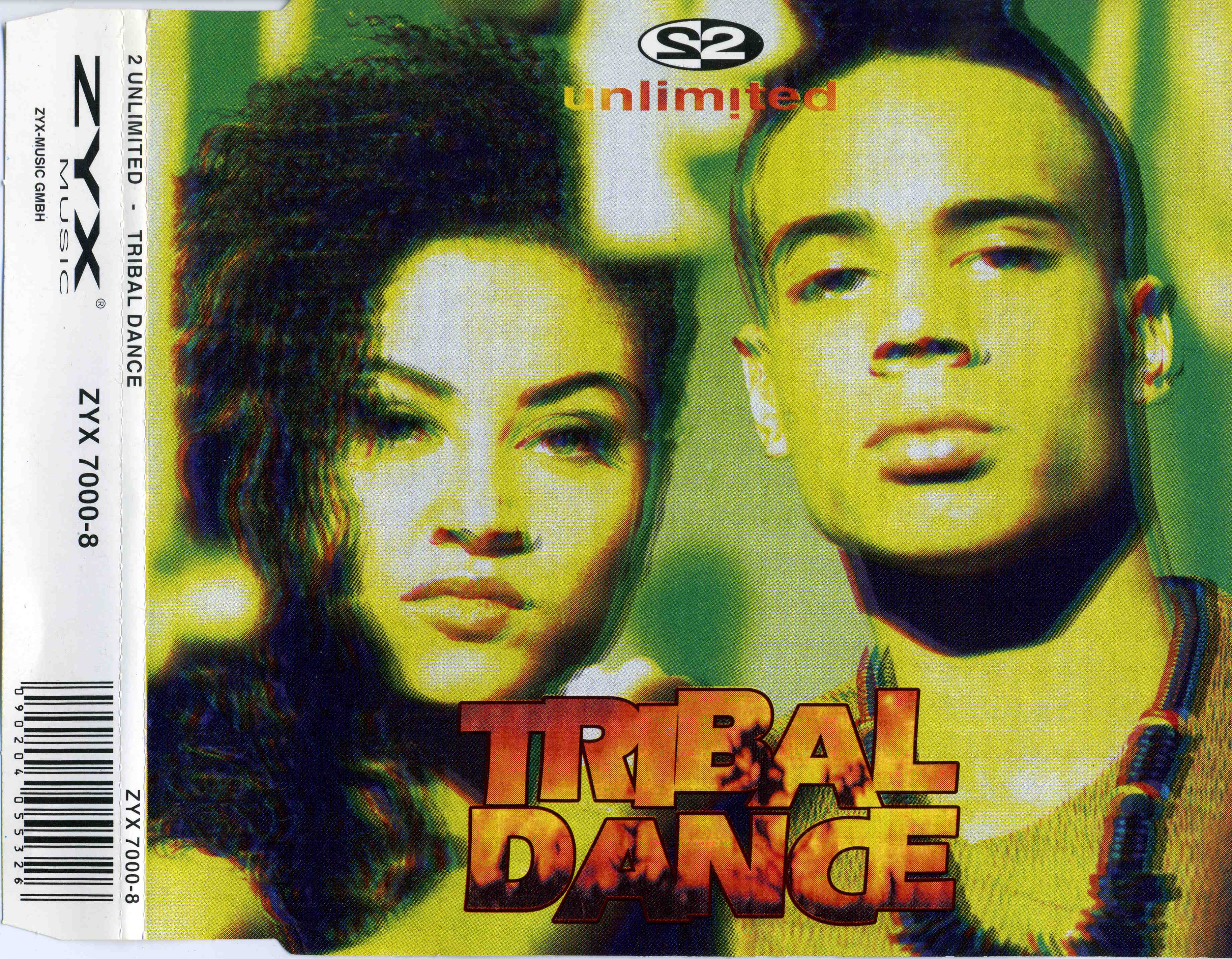 2 unLimited - Tribal Dance CDM (ZYX) (1993)
