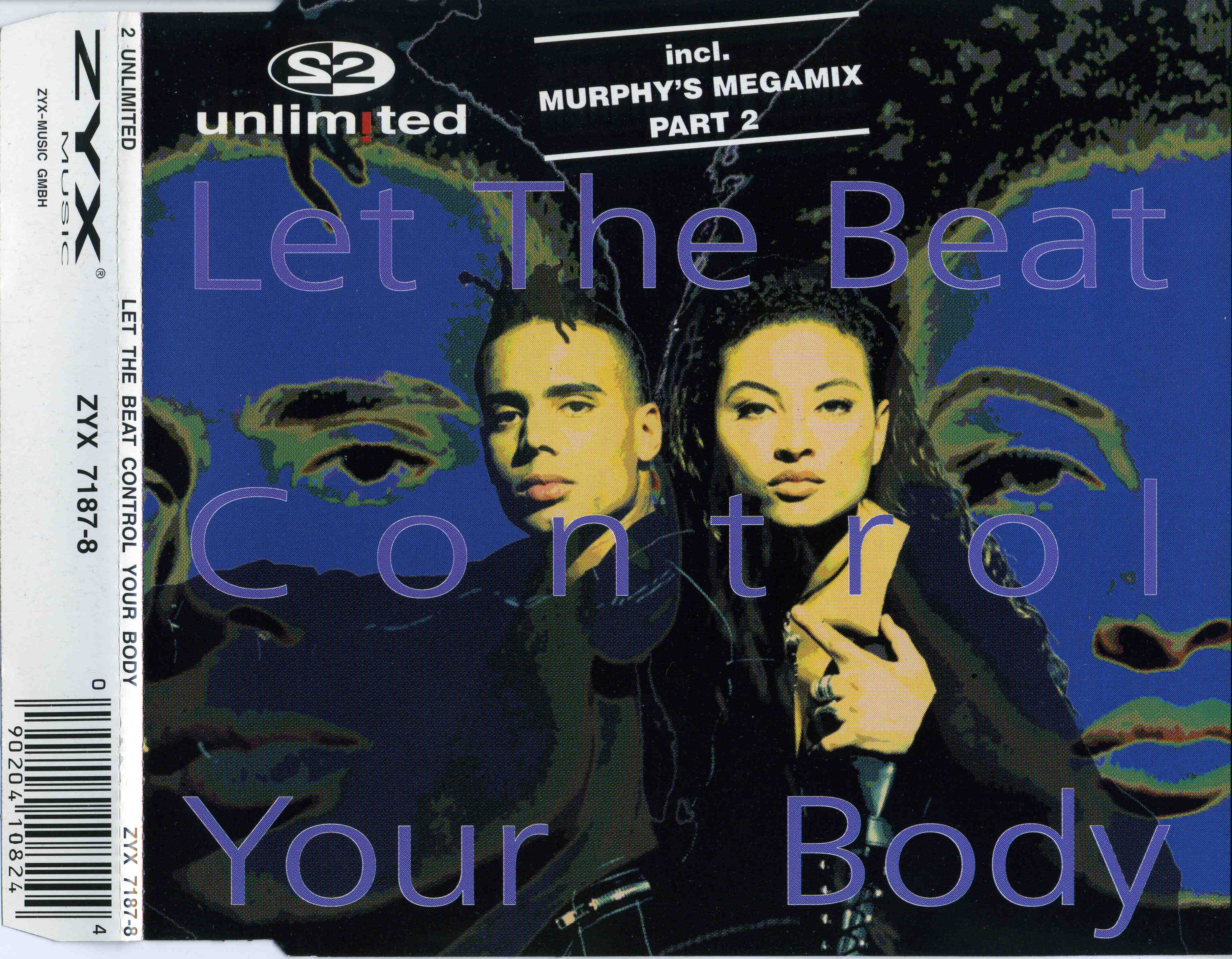 2 unLimited - Let The Beat Control Your Body CDM (ZYX) (1994)