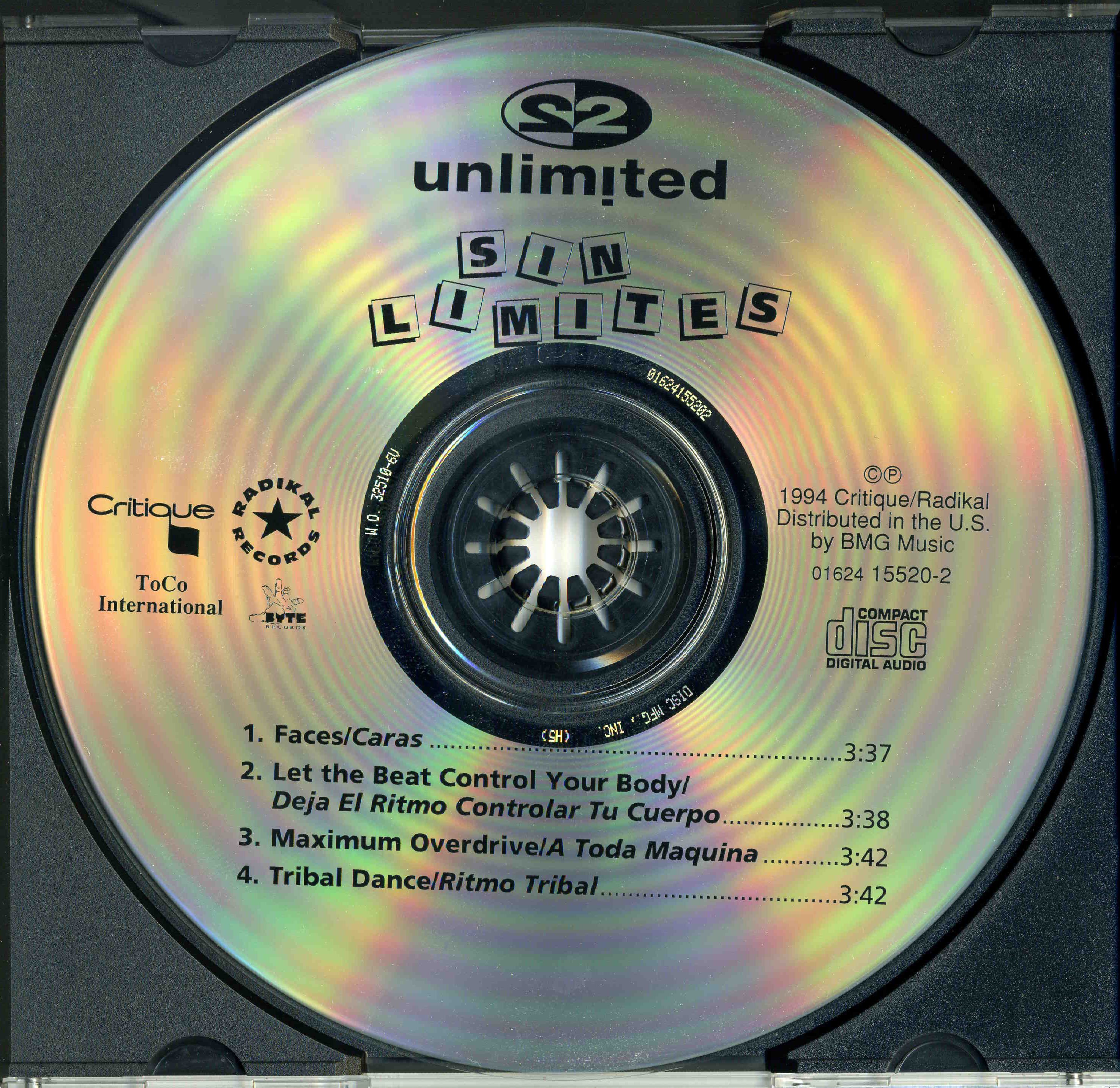 2 unLimited - Sin Limites CDM (1994)