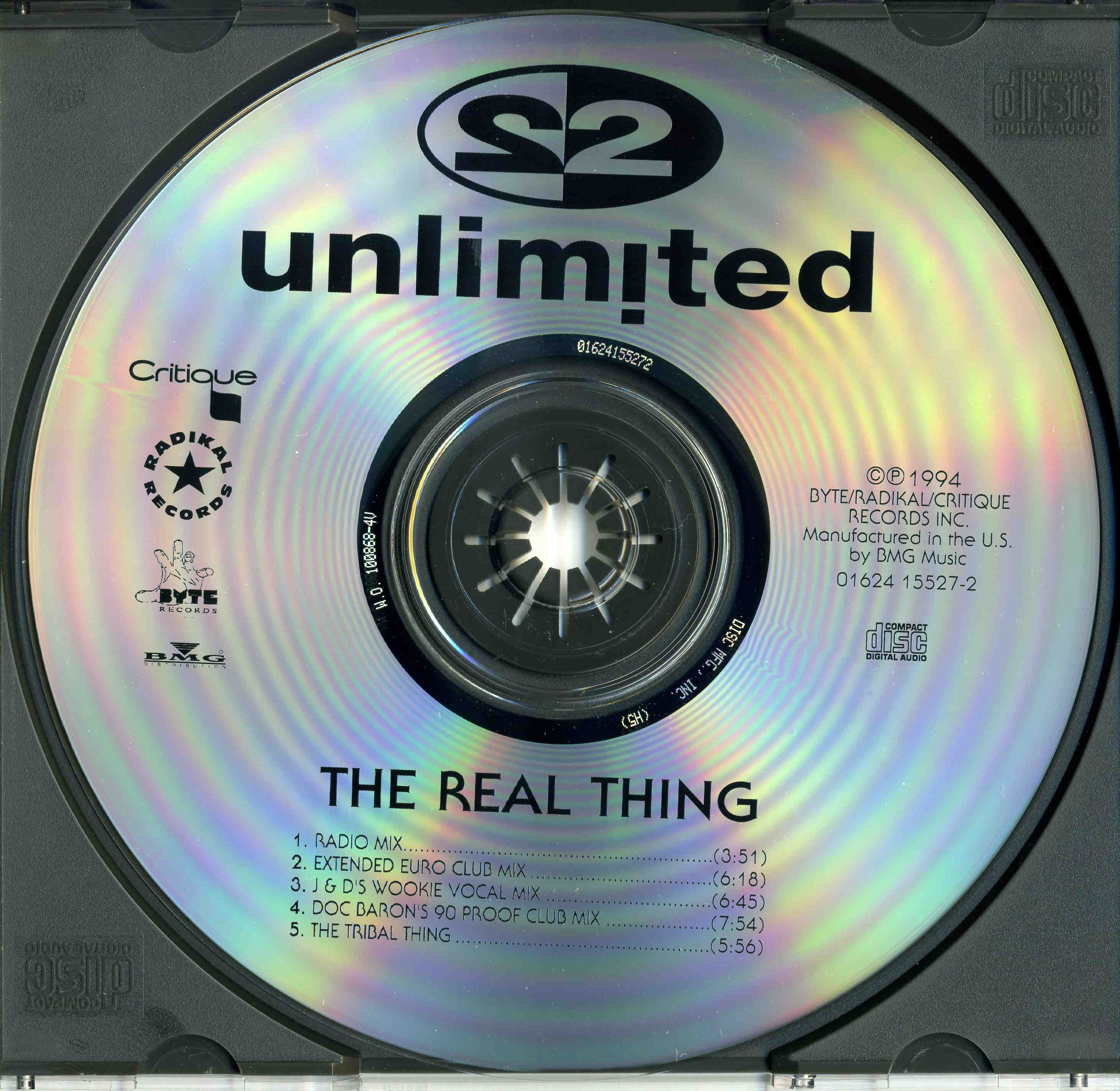 2 unLimited - The Real Thing CDM (Critique) (1994)