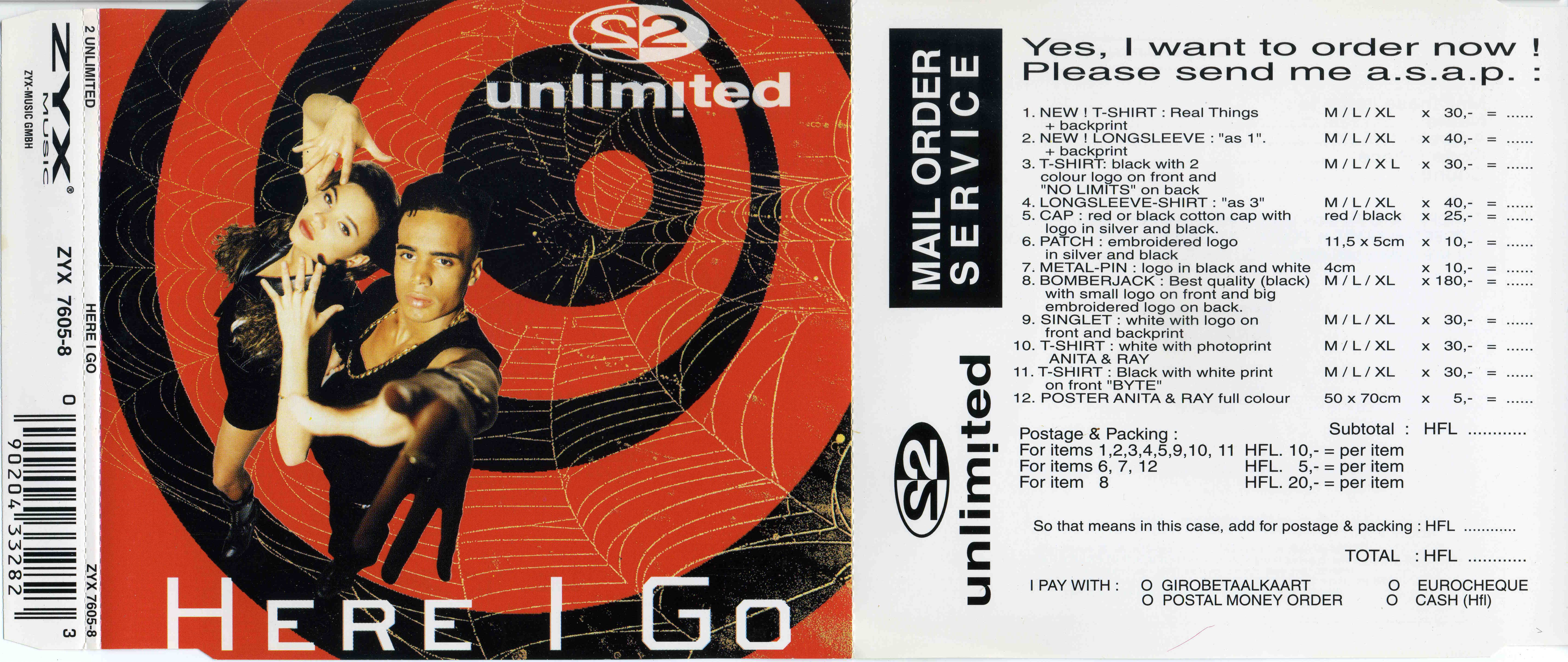 2 unLimited - Here I Go CDM (ZYX) (1995)
