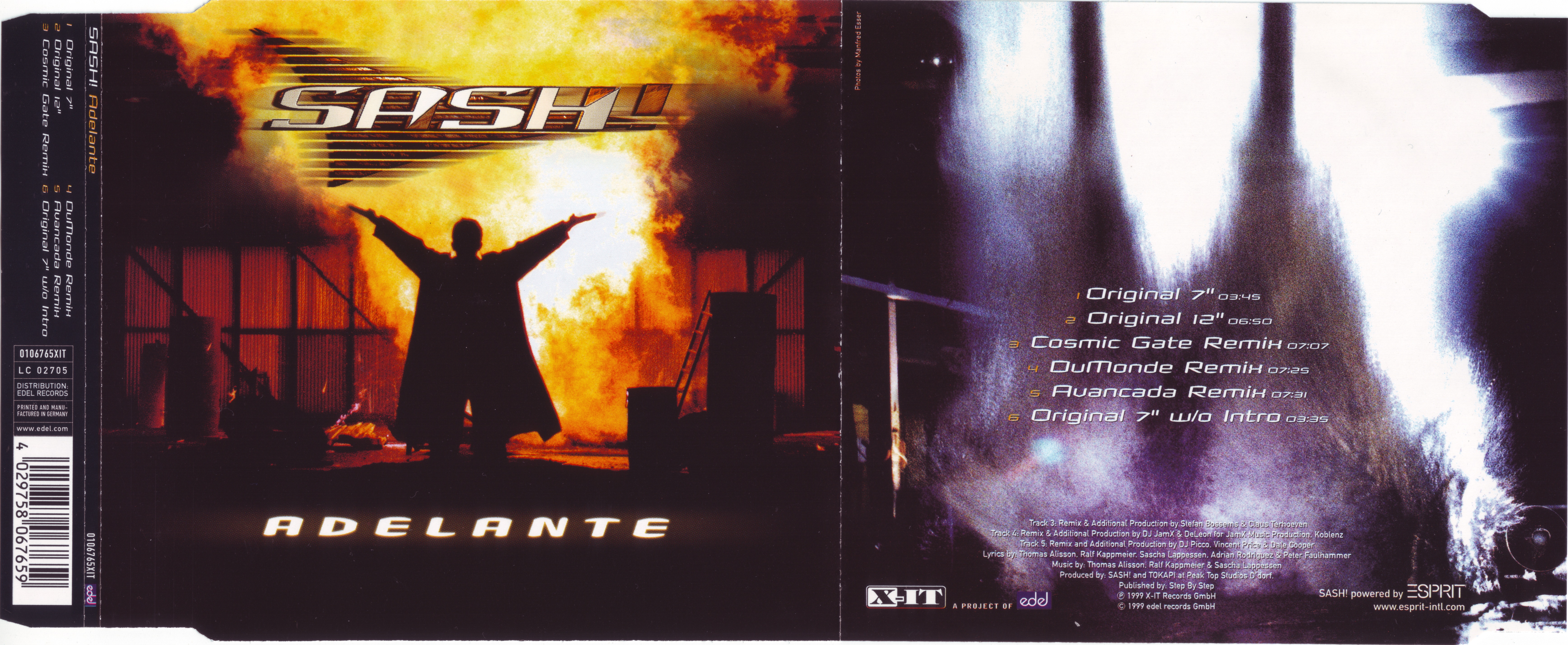 Sash! - Adelante (0106765XIT) (1999)