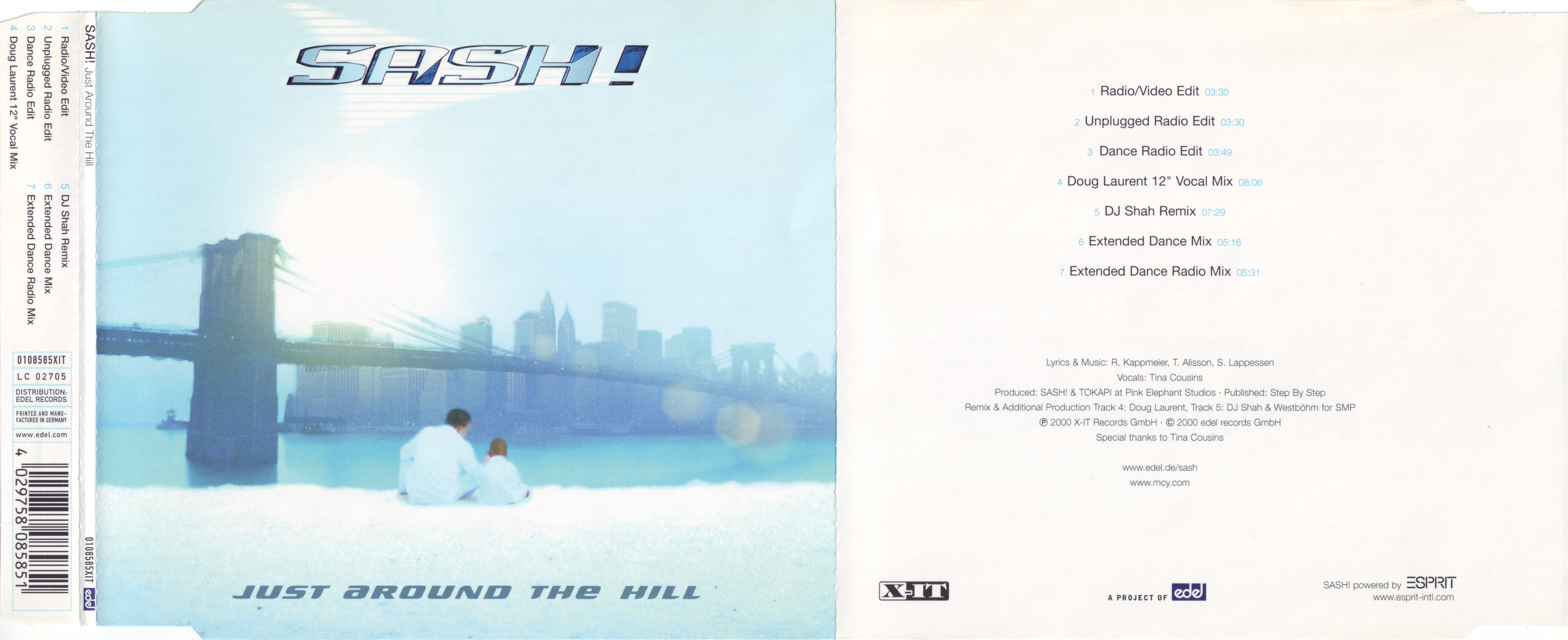 Sash! - Just Around The Hill (0108585XIT) (2000)