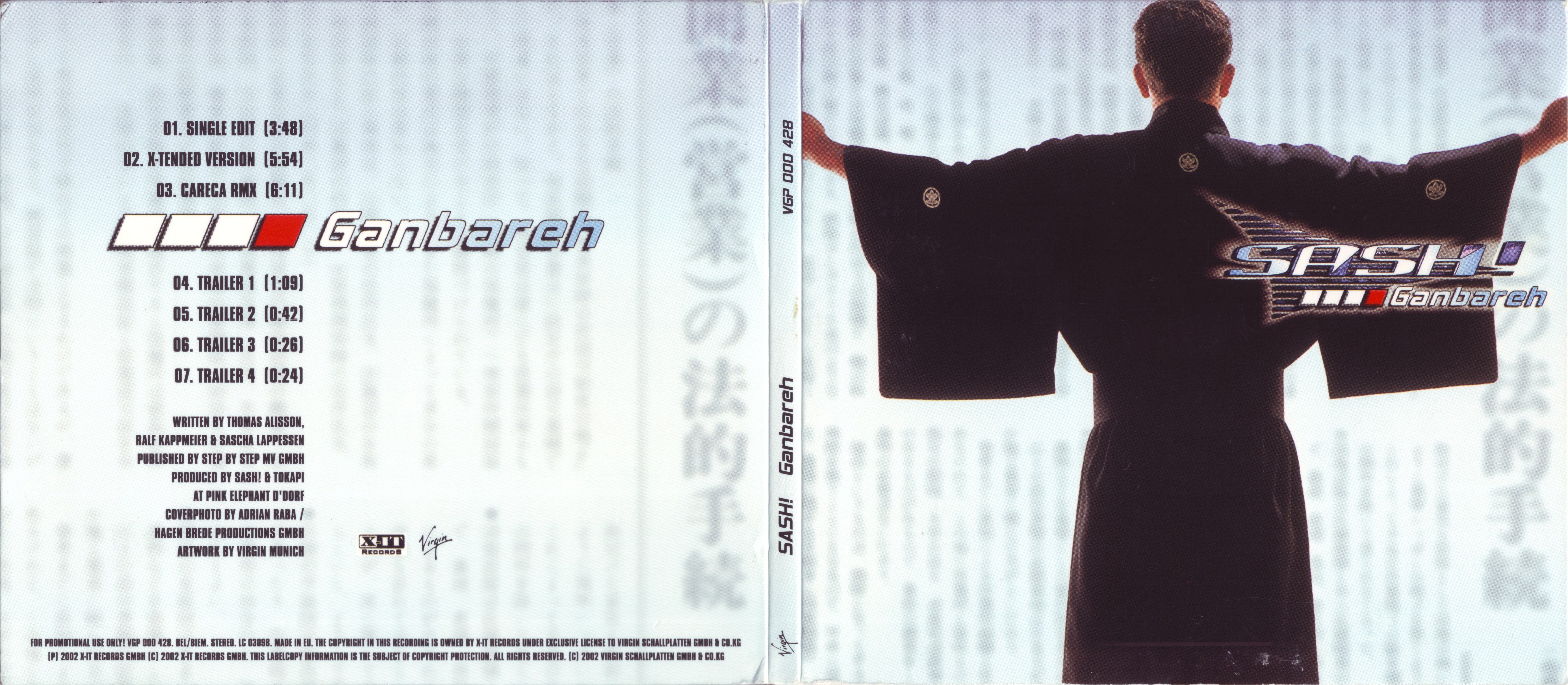 Sash! - Ganbareh Promo (VGP (2002)