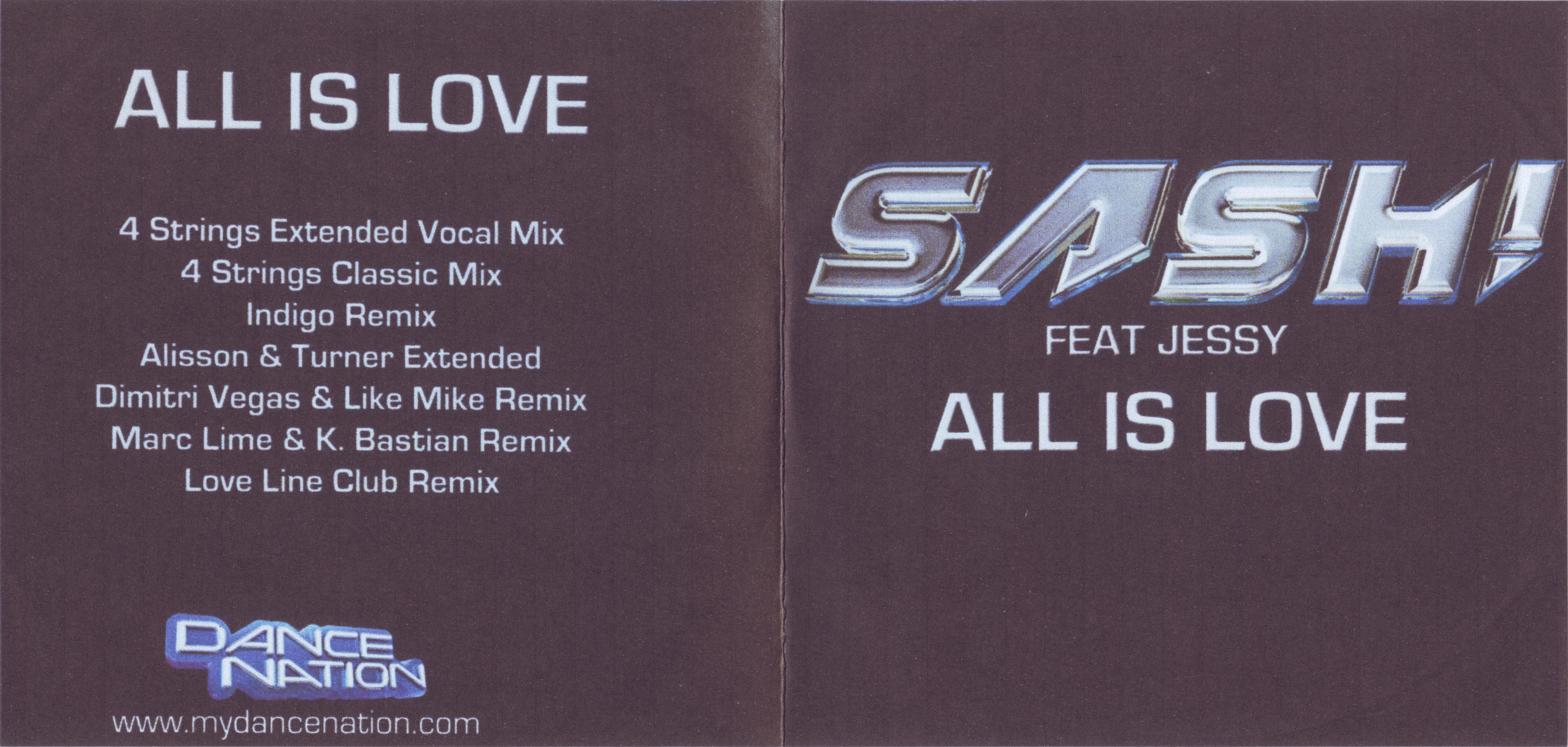 Sash! - All Is Love Promo (2010)