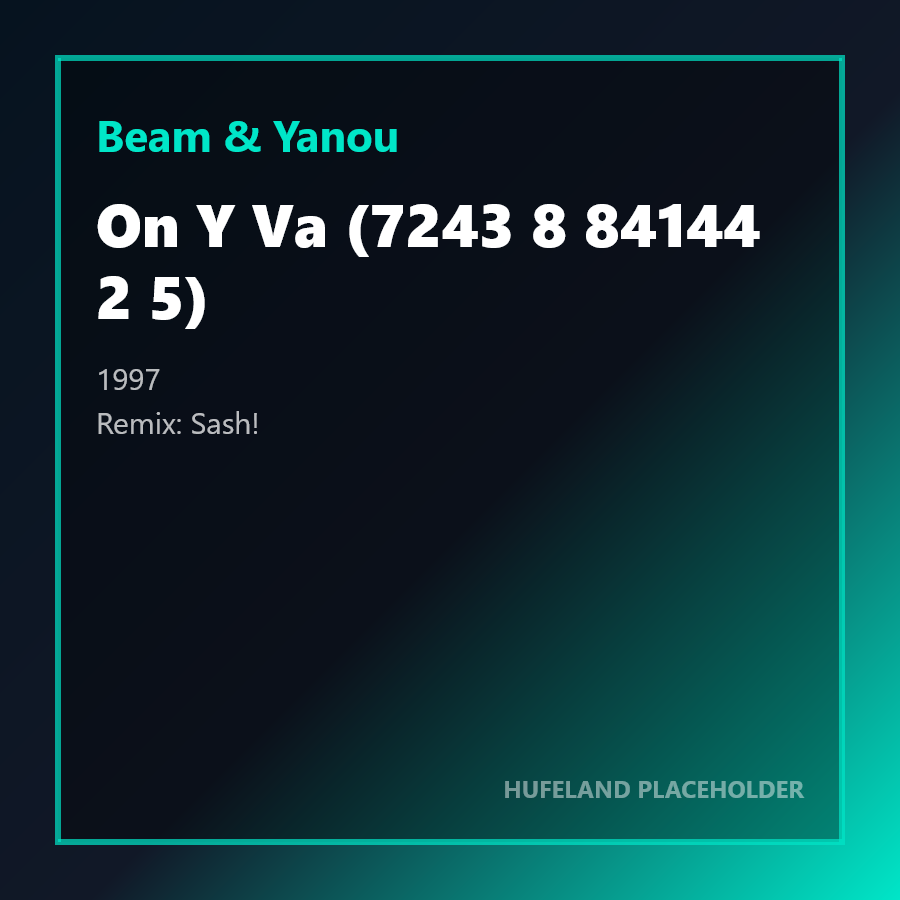 Beam & Yanou - On Y Va (7243 8 84144 2 5) (1997)