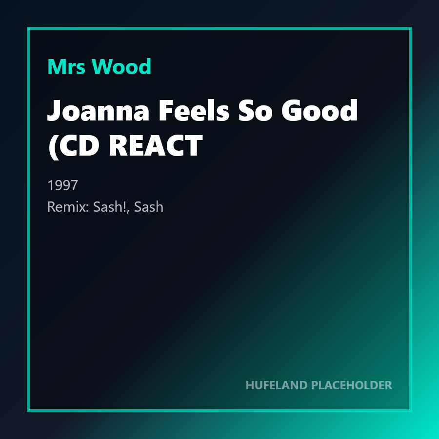 Mrs Wood - Joanna Feels So Good (CD REACT (1997)