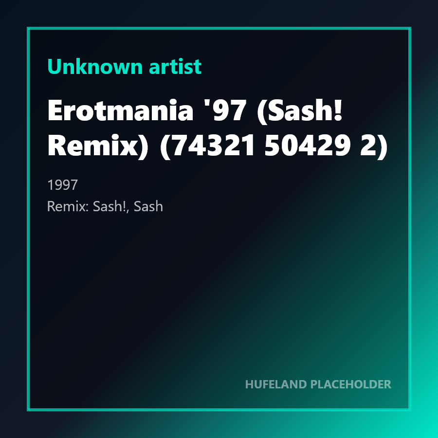 Katana - Erotmania '97 (Sash! Remix) (74321 50429 2) (1997)