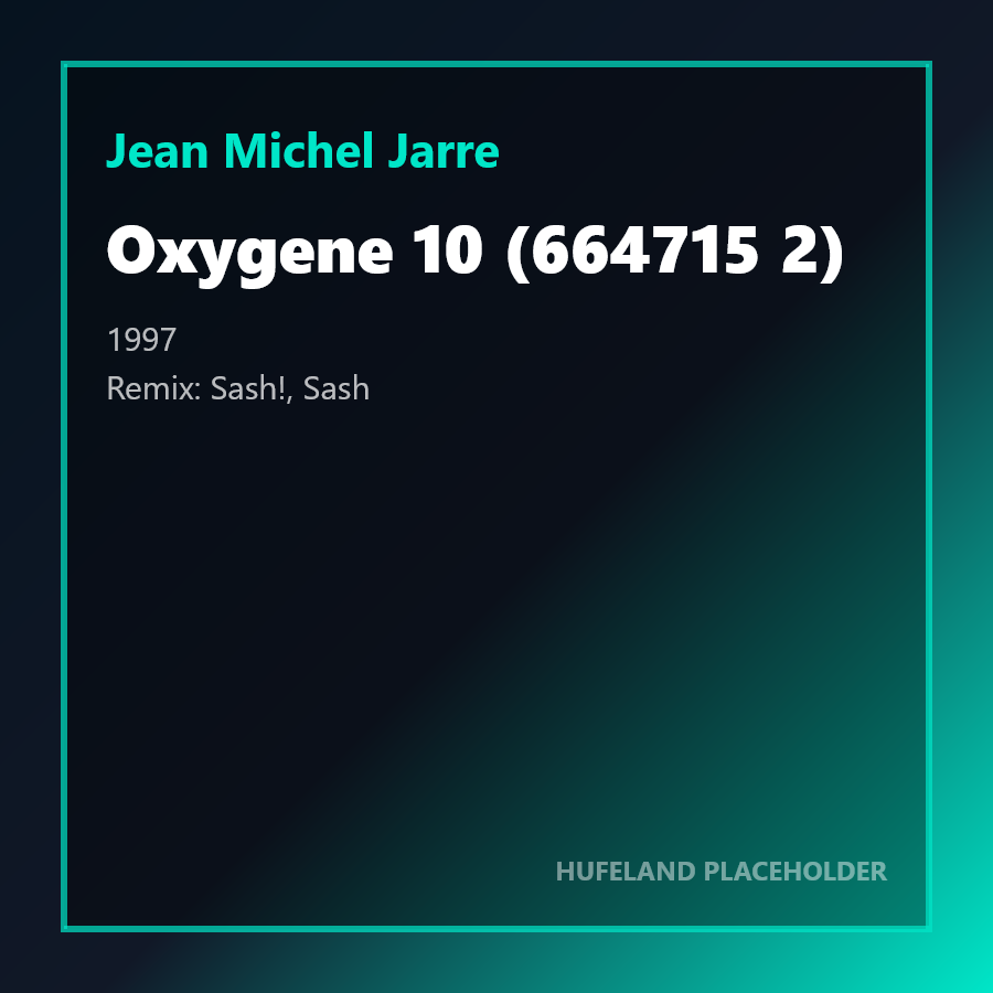 Jean Michel Jarre - Oxygene 10 (664715 2) (1997)