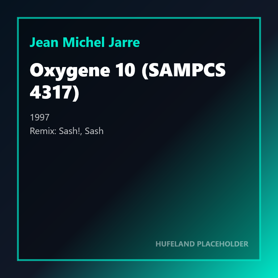 Jean Michel Jarre - Oxygene 10 (SAMPCS 4317) (1997)