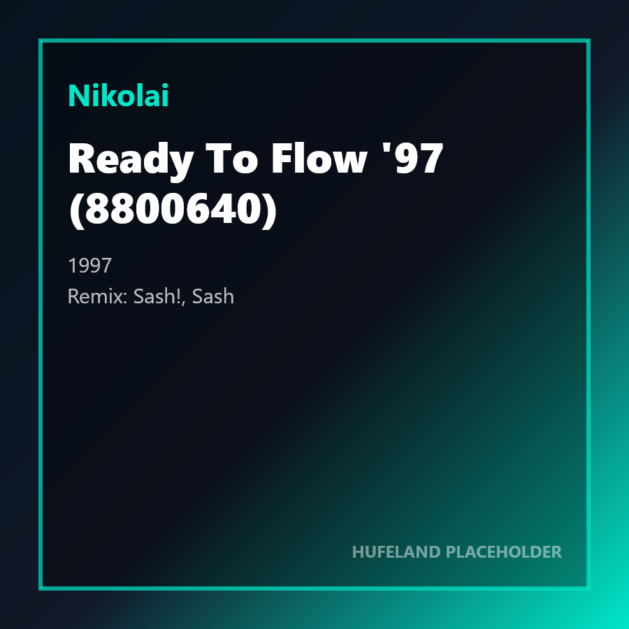Nikolai - Ready To Flow '97 (8800640) (1997)