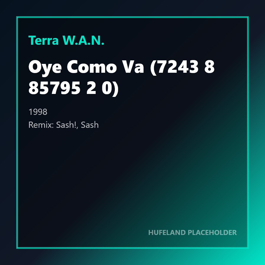Terra W.A.N - Oye Como Va (7243 8 85795 2 0) (1998)