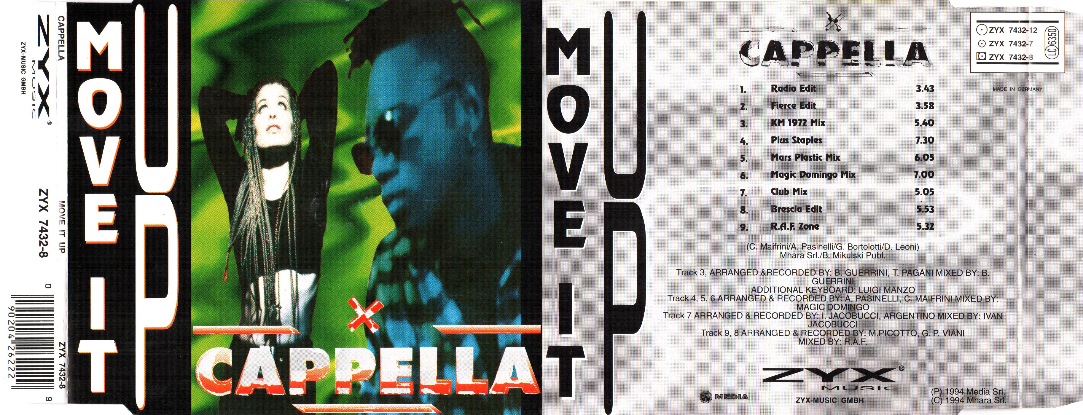 Cappella - Move It Up (German Release) (1994)