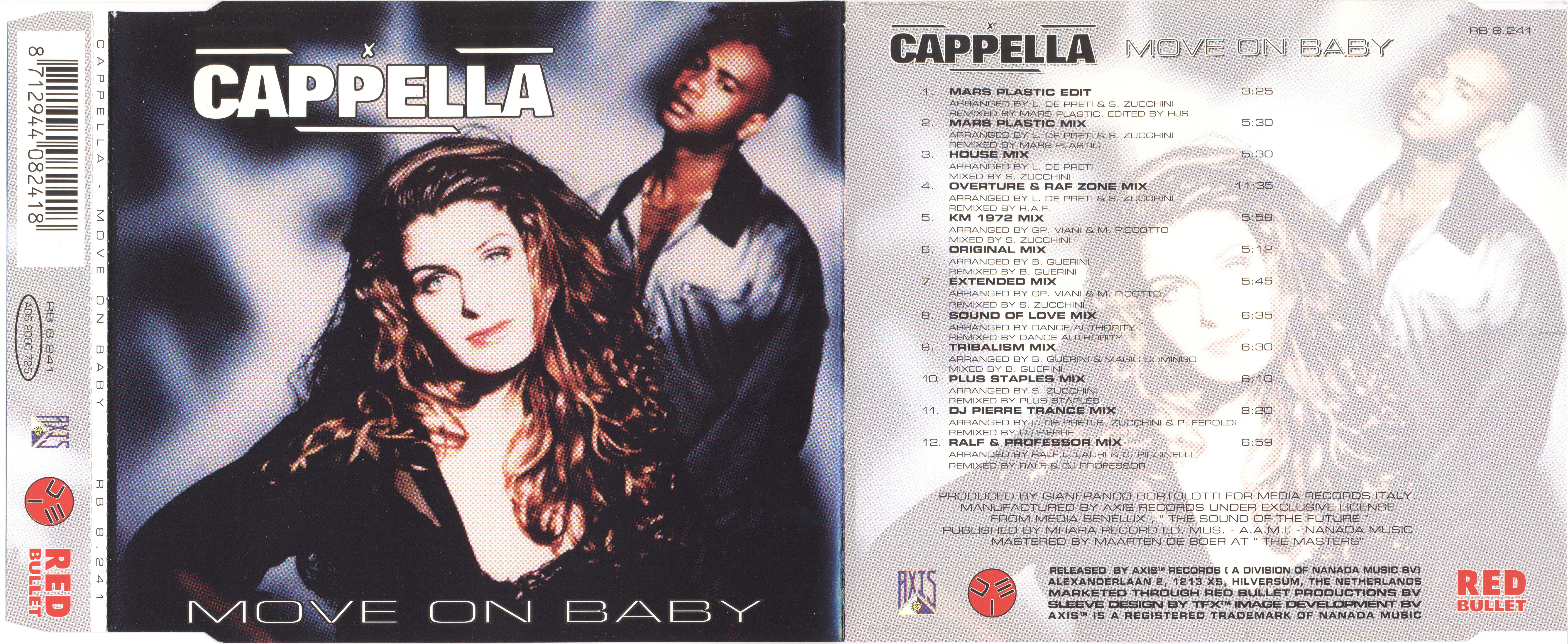 Cappella - Move On Baby (Dutch Release) (1994)