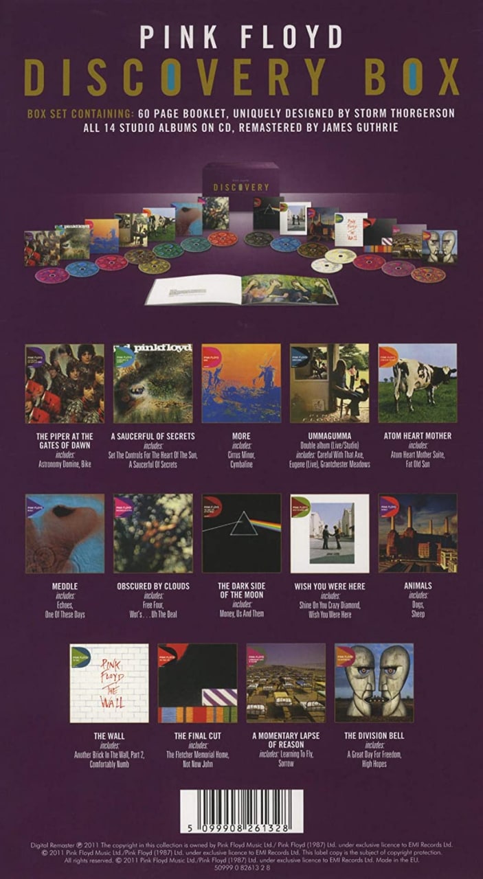 Pink Floyd – Discovery 16CD Remastered Box Set (2011) FLAC